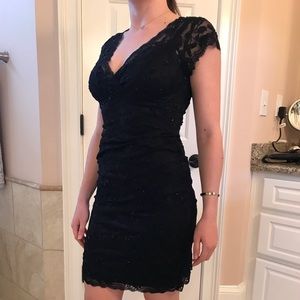 Black Lace Dress by Marina